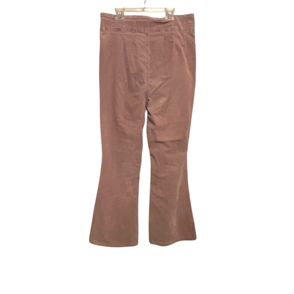 We The Free Jayde Cord Flare Jeans Sunburn Pastel Pink SZ 311 - Picture 5 of 15